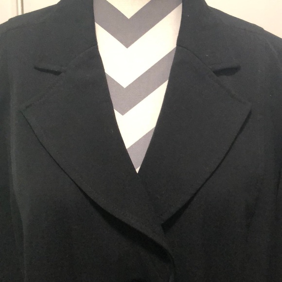 Lane Bryant Blazer Jacket Black SZ 18/20 W EUC - Picture 3 of 6